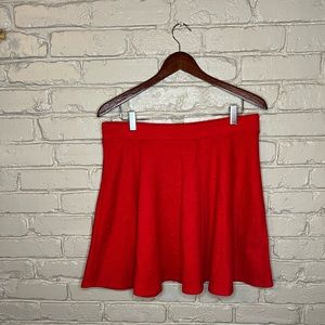Red MICKEY MOUSE Circle Skirt